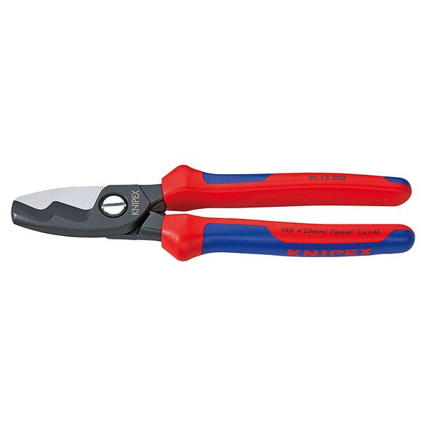 Ножиці для різки кабелів з подвійними ріжучими кромками KNIPEX 95 12 200 95 12 200 фото