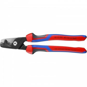 KNIPEX STEPCUT® XL, кабелерез с покровным резом