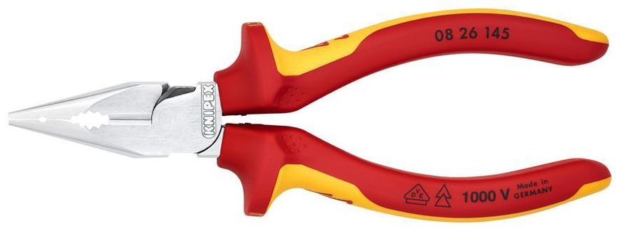 Пассатижи удлиненные 145 мм KNIPEX 08 26 145 08 26 145 фото