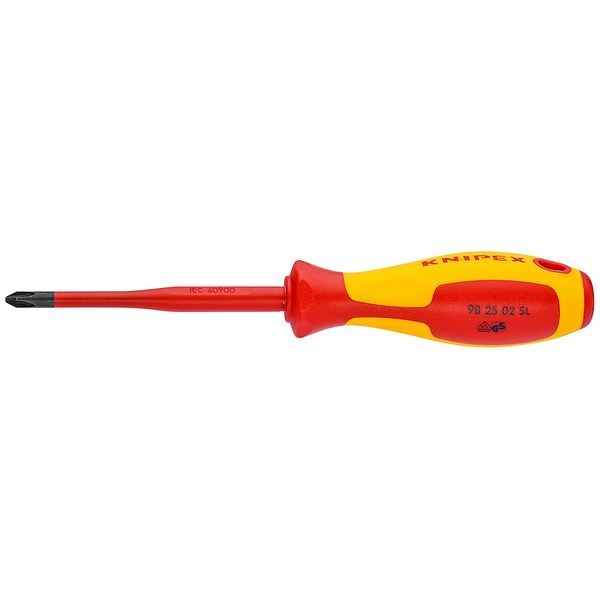 Хрестова викрутка (тонка) Pozidriv® PZ2х100 мм KNIPEX 98 25 02 SL 98 25 02 SL фото