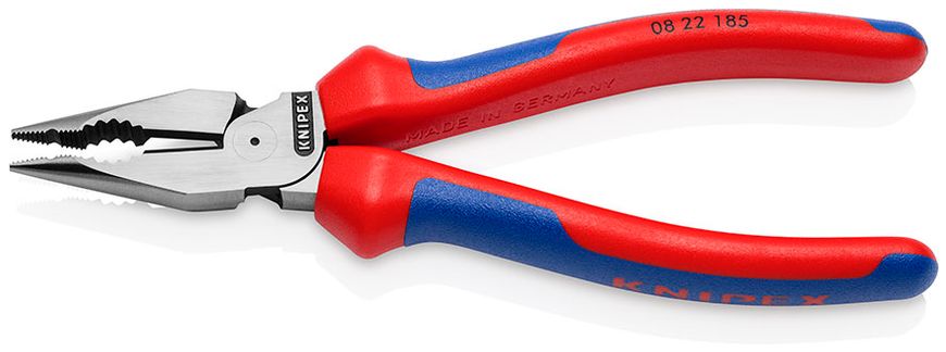 Пасатижі подовжені 185 мм KNIPEX 08 22 185 08 22 185 фото