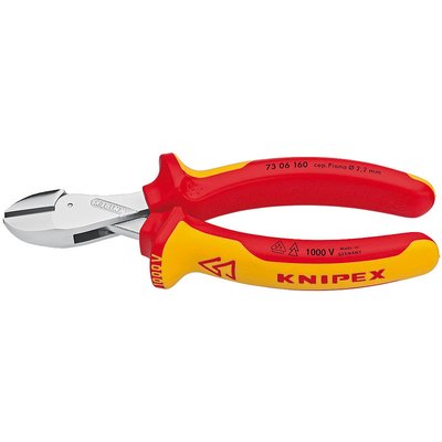 Кусачки бокові компактні X-Cut KNIPEX 73 06 160 73 06 160 фото