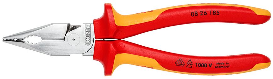 Пассатижи удлиненные 185 мм KNIPEX 08 26 185 08 26 185 фото