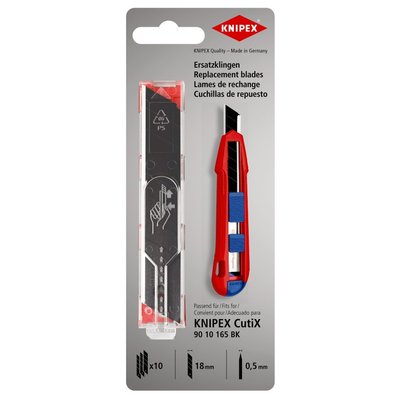 Запасні леза для ножа 90 10 165 BK (10 шт) KNIPEX 90 10 165 E02 90 10 165 E02 фото