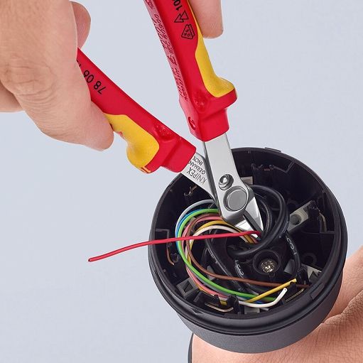 Electronic Super Knips® ізольовані 125 мм KNIPEX 78 06 125 78 06 125 фото