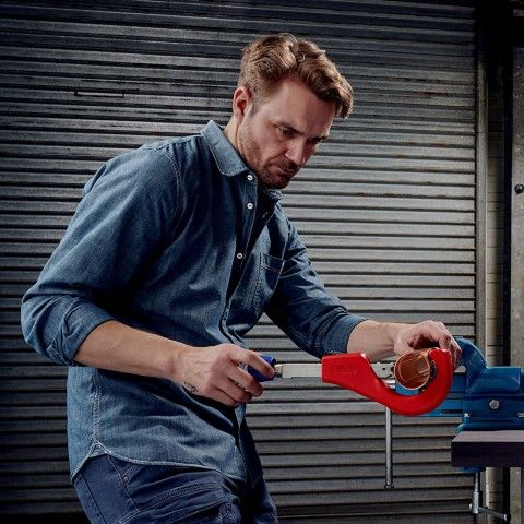 Труборез TubiX® XL Ø 6 – 76 мм (1/4″ – 3″) KNIPEX 90 31 03 BK 90 31 03 BK фото