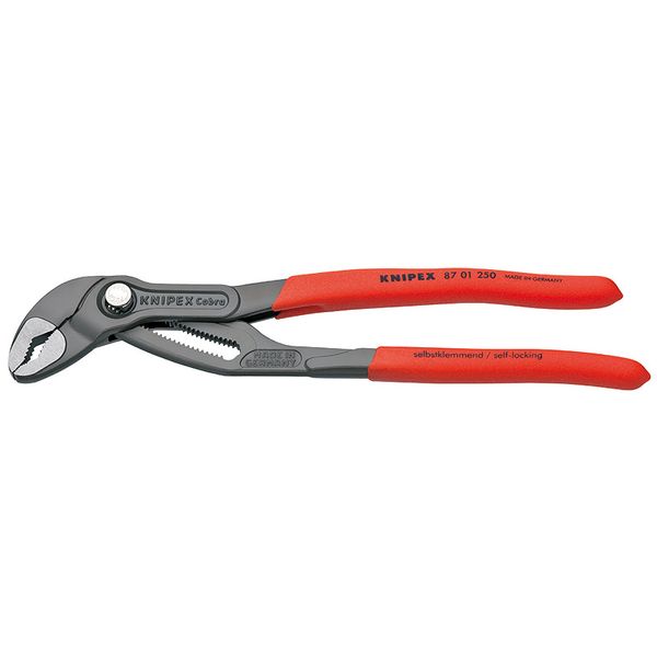 Високотехнологічні сантехнічні кліщі Cobra® 250 мм KNIPEX 87 01 250 87 01 250 фото