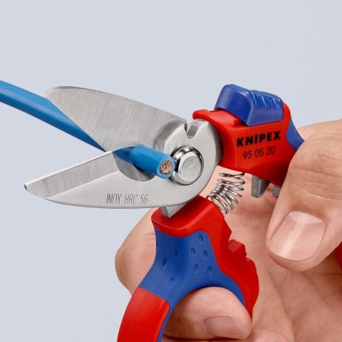 Угловые ножницы электрика 160 мм KNIPEX 95 05 20 SB 95 05 20 SB фото