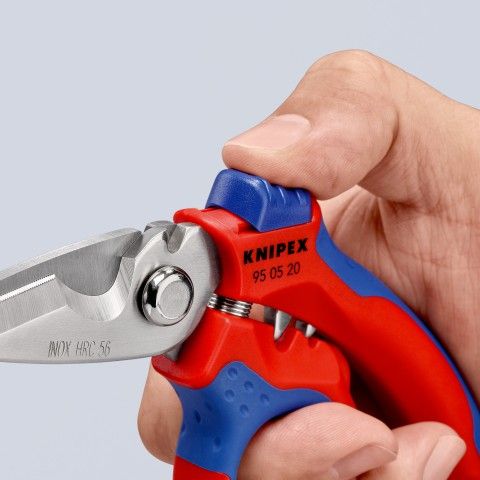 Угловые ножницы электрика 160 мм KNIPEX 95 05 20 SB 95 05 20 SB фото