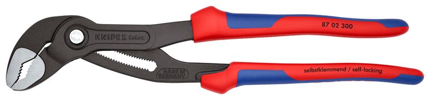 Cobra® Високотехнологічні сантехнічні кліщі KNIPEX 87 02 300 87 02 300 фото