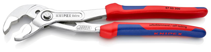 Cobra® Високотехнологічні сантехнічні кліщі KNIPEX 87 05 300 87 05 300 фото