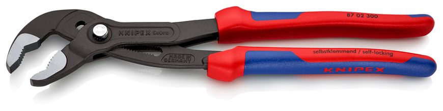 Cobra® Високотехнологічні сантехнічні кліщі KNIPEX 87 02 300 87 02 300 фото