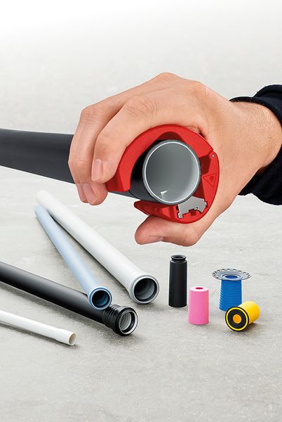 Труборіз для пластикових труб KNIPEX BiX® KNIPEX 90 22 10 BK 90 22 10 BK фото