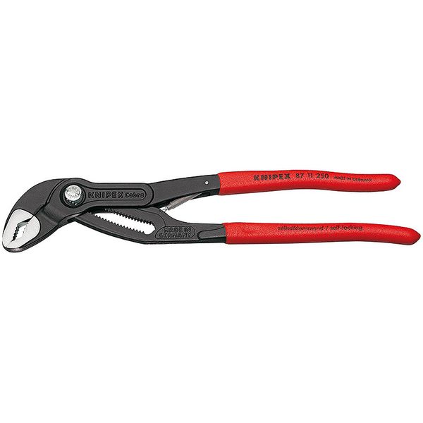 Високотехнологічні сантехнічні кліщі KNIPEX Cobra matic 87 11 250 (з пружиною) 87 11 250 фото