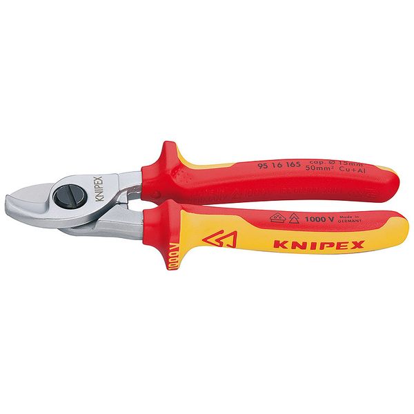 Ножиці для різки кабелів KNIPEX 95 16 165 95 16 165 фото