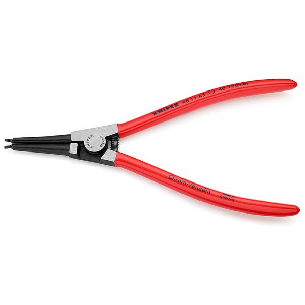 Щипці для зовнішніх стопорних кілець на валах KNIPEX 46 11 A3 46 11 A3 фото