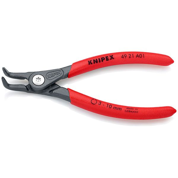 Прецизійні щипці для стопорних кілець на валах KNIPEX 49 21 A01 49 21 A01 фото