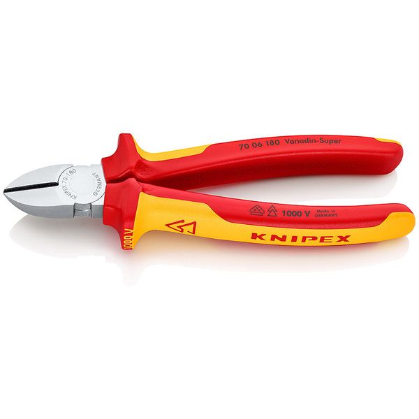 Кусачки боковые 180 мм KNIPEX 70 06 180 70 06 180 фото