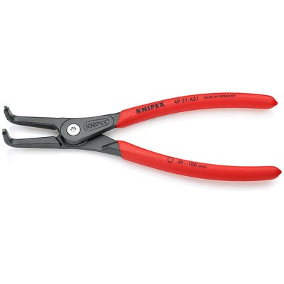 Прецизійні щипці для стопорних кілець на валах KNIPEX 49 21 A31 49 21 A31 фото