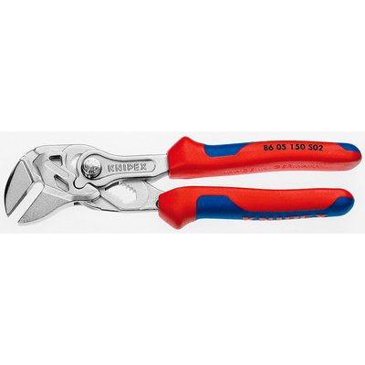 Кліщі переставні-гайковий ключ, губки з насічками KNIPEX 86 05 150 S02 86 05 150 S02 фото